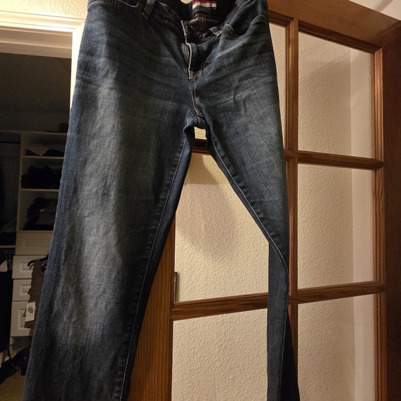 Tommy Hilfiger Dark Blue Straight Leg Jeans - Picture 7 of 9